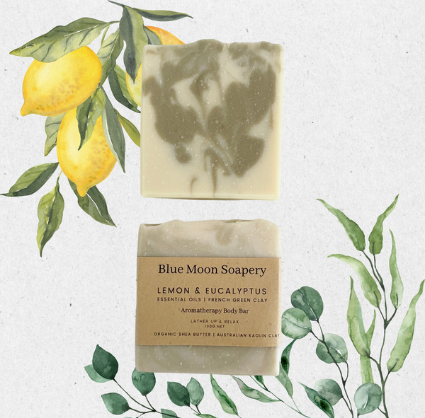 Lemon and Eucalyptus Natural Soap