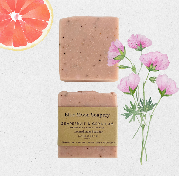 Grapefruit and Geranium Natural Soap
