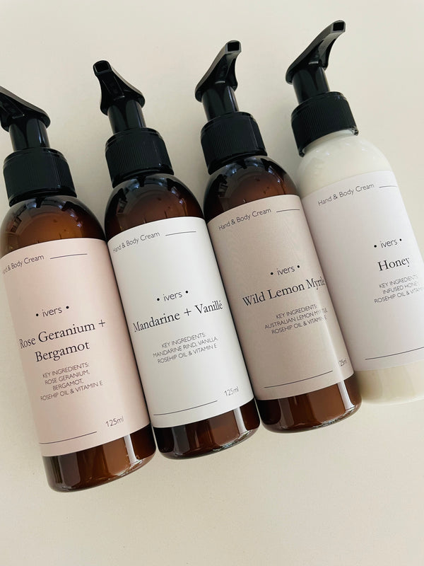 Mandarine and Vanille Hand and Body Cream
